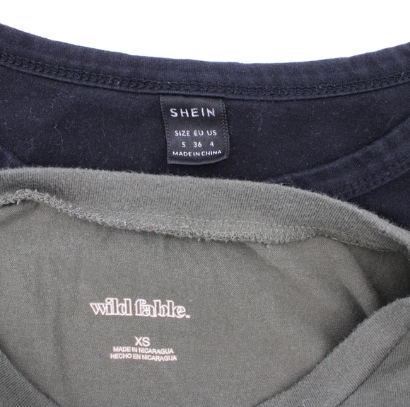 Women’s Crop Top Bundle – Wild Fable XS & Shein S - Picture 4 of 4